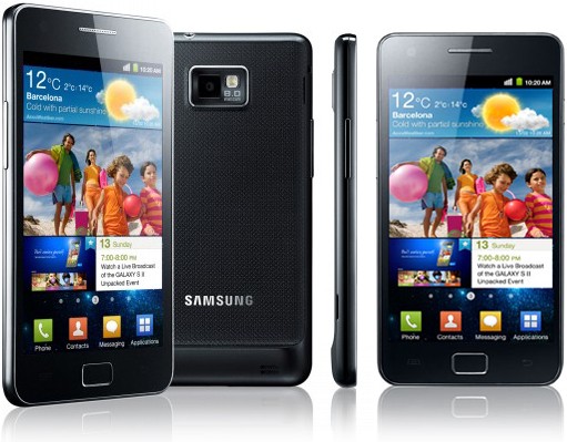 Primo spot pubblicitario del Samsung Galaxy S II