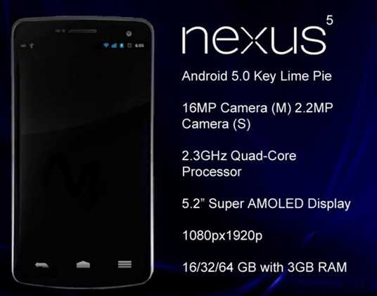Nexus 5 e Android 5 a maggio per la presentazione
