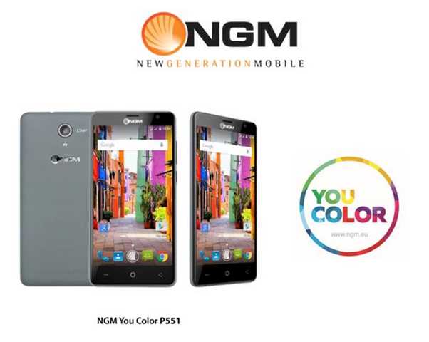 NGM You Color P551 il telefono che cambia colore