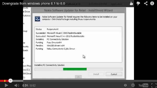 Come fare il downgrade Nokia Lumia da Windows Phone 8.1 a Windows Phone 8
