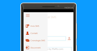 Inviare SMS Gratis e anonimi SMSsenderRT con Windows 10