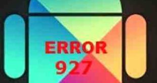 Galaxy S8 messaggio Errore 927 Google Play Store non risponde