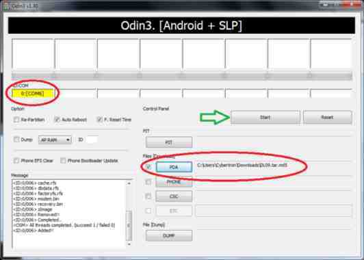 Scaricare installare Odin Samsung Galaxy S9 Android Odin Android 8 Oreo Download Odin per Android 8ultima versione Odin Android Samsung