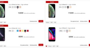 iPhone con opertaore Iliad