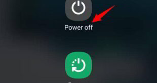 spegnere telefono Samsung