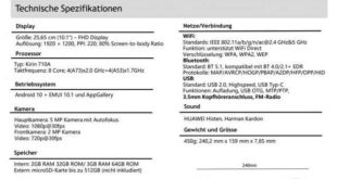Manuale HUAWEI MatePad T10 PDF Italiano Download