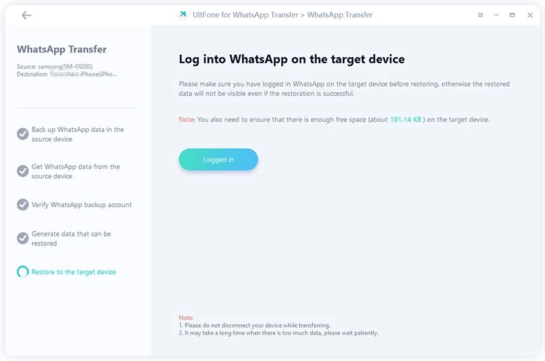Come trasferire Whatsapp da Android a iPhone